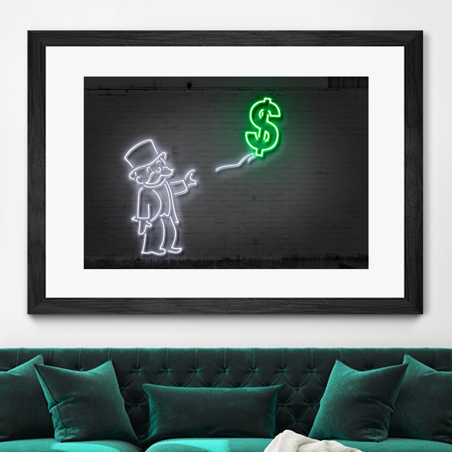 Dollar Balloon by Octavian Mihai Mielu on GIANT ART - green 3d art