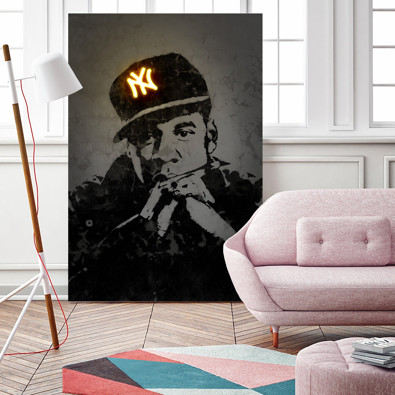 Jay Z by Octavian Mihai Mielu on GIANT ART - gray digital painting