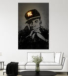 Jay Z by Octavian Mihai Mielu on GIANT ART - gray digital painting