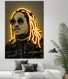 Future by Octavian Mihai Mielu on GIANT ART - yellow digital drawing