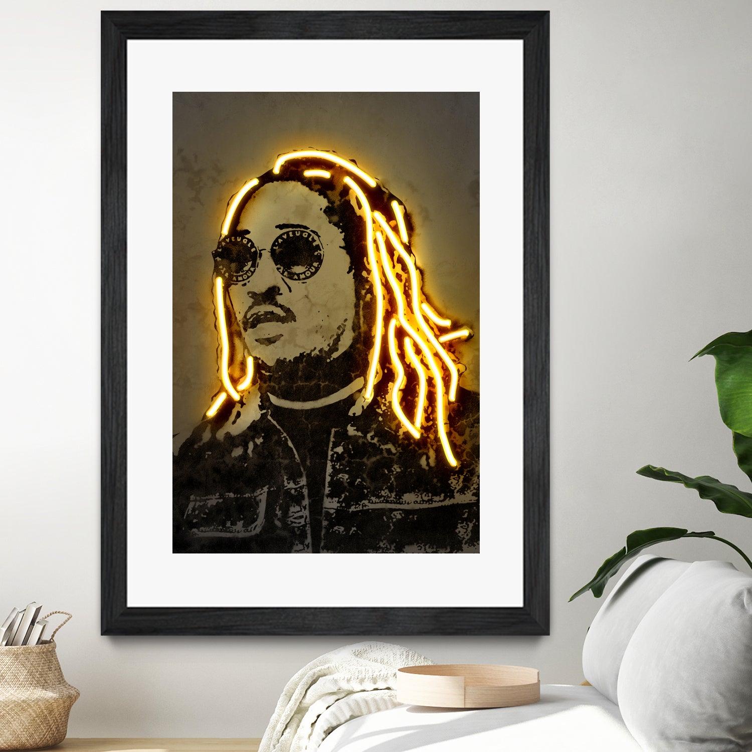 Future by Octavian Mihai Mielu on GIANT ART - yellow digital drawing