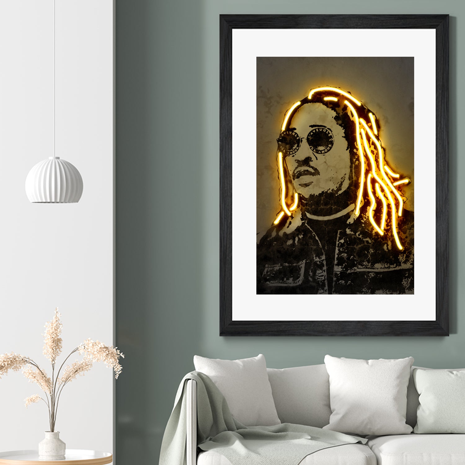 Future by Octavian Mihai Mielu on GIANT ART - yellow digital drawing