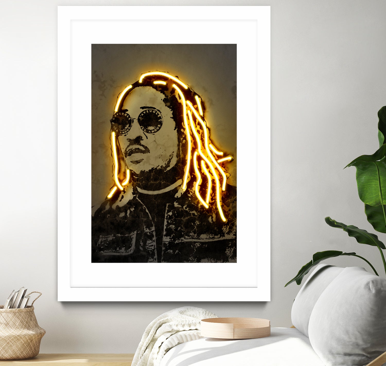 Future by Octavian Mihai Mielu on GIANT ART - yellow digital drawing