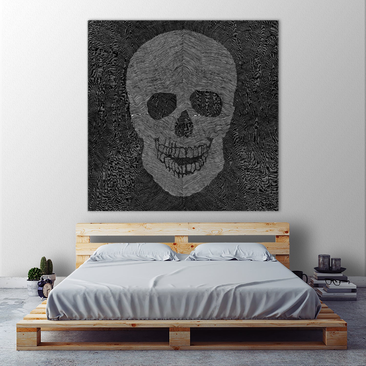 Memento Mori IV (17 hours) by Victor Fitzsimons on GIANT ART - black digital drawing