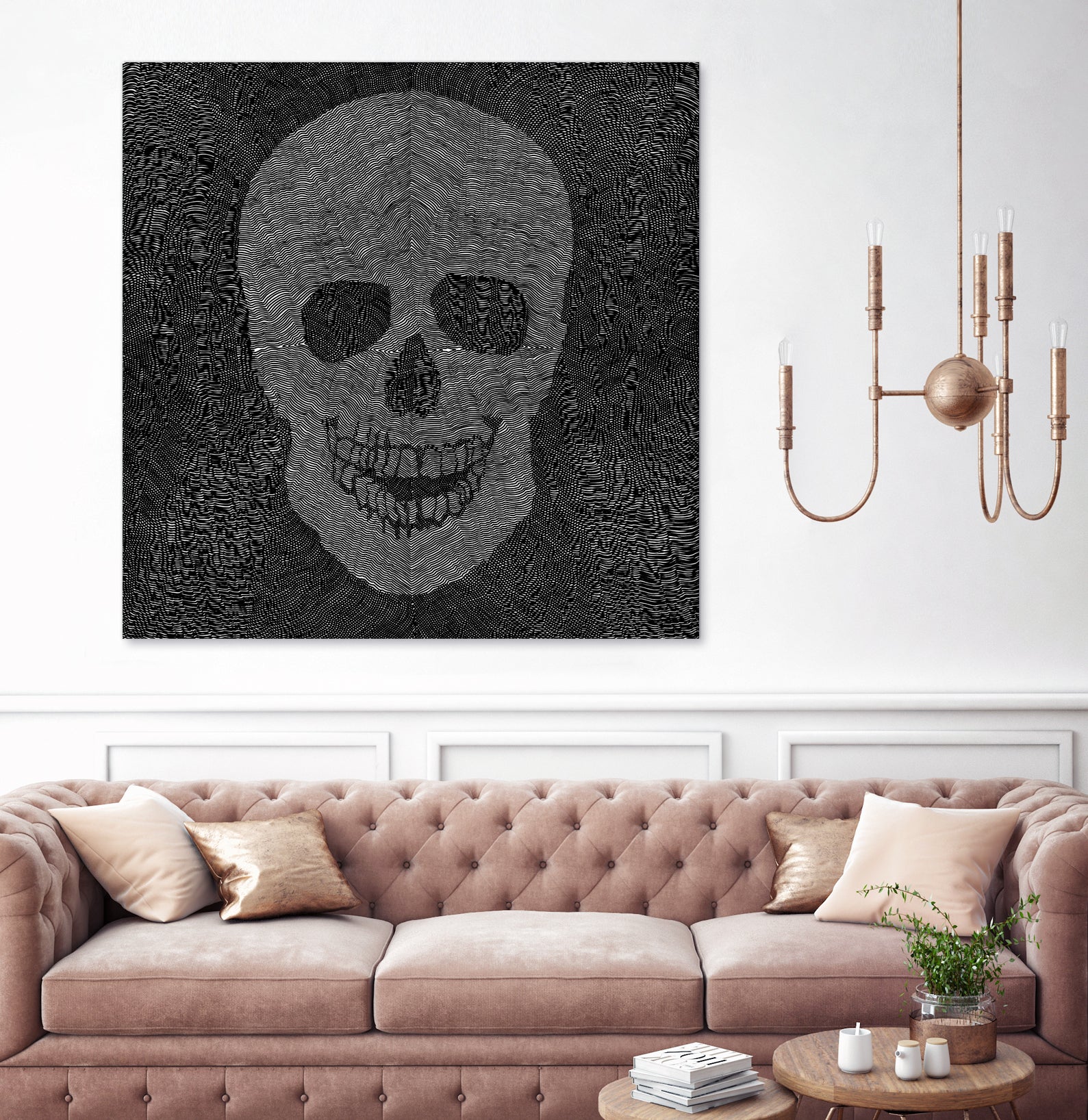 Memento Mori IV (17 hours) by Victor Fitzsimons on GIANT ART - black digital drawing