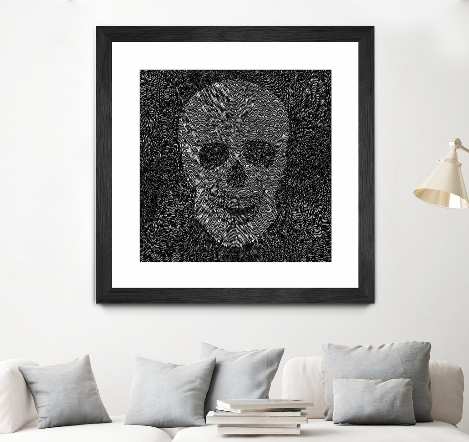 Memento Mori IV (17 hours) by Victor Fitzsimons on GIANT ART - black digital drawing