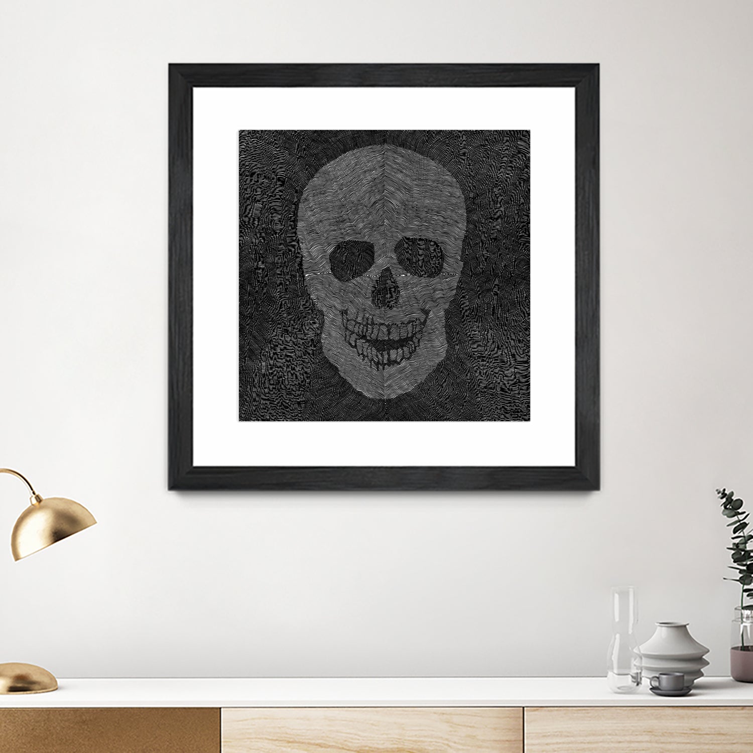 Memento Mori IV (17 hours) by Victor Fitzsimons on GIANT ART - black digital drawing