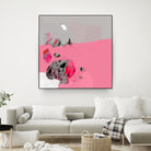 Volonté, by Octal Pixel on GIANT ART - pink digital painting