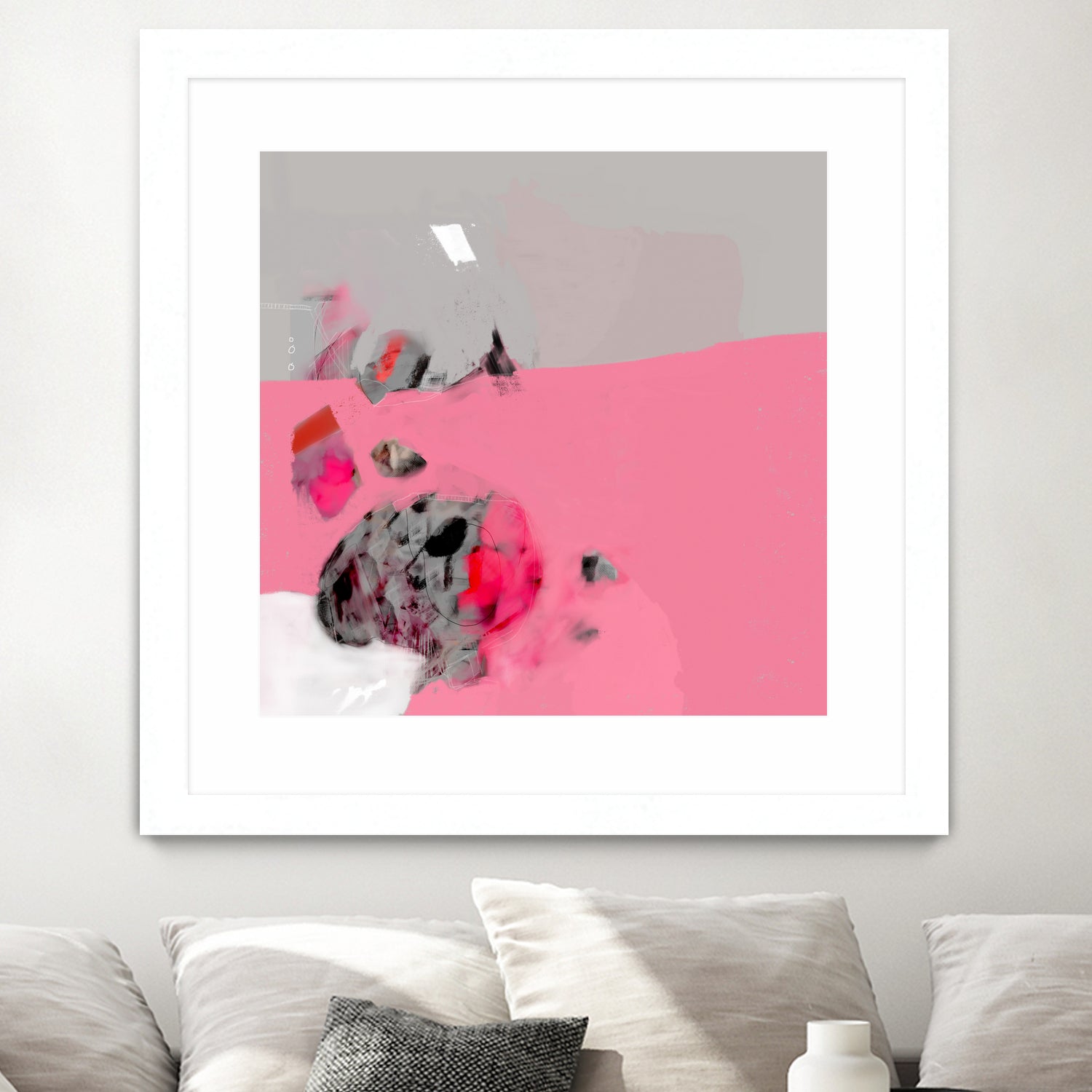 Volonté, by Octal Pixel on GIANT ART - pink digital painting