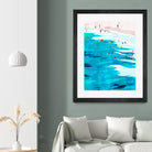 Beach Please by Uma Gokhale on GIANT ART - blue digital painting