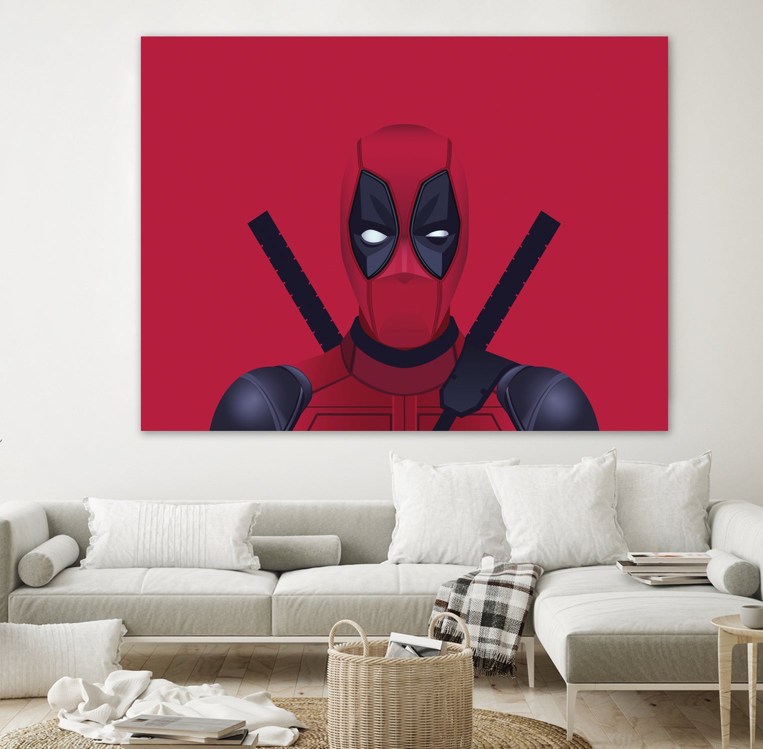 Deadpool by B.B. Wolfe on GIANT ART - red digital drawing