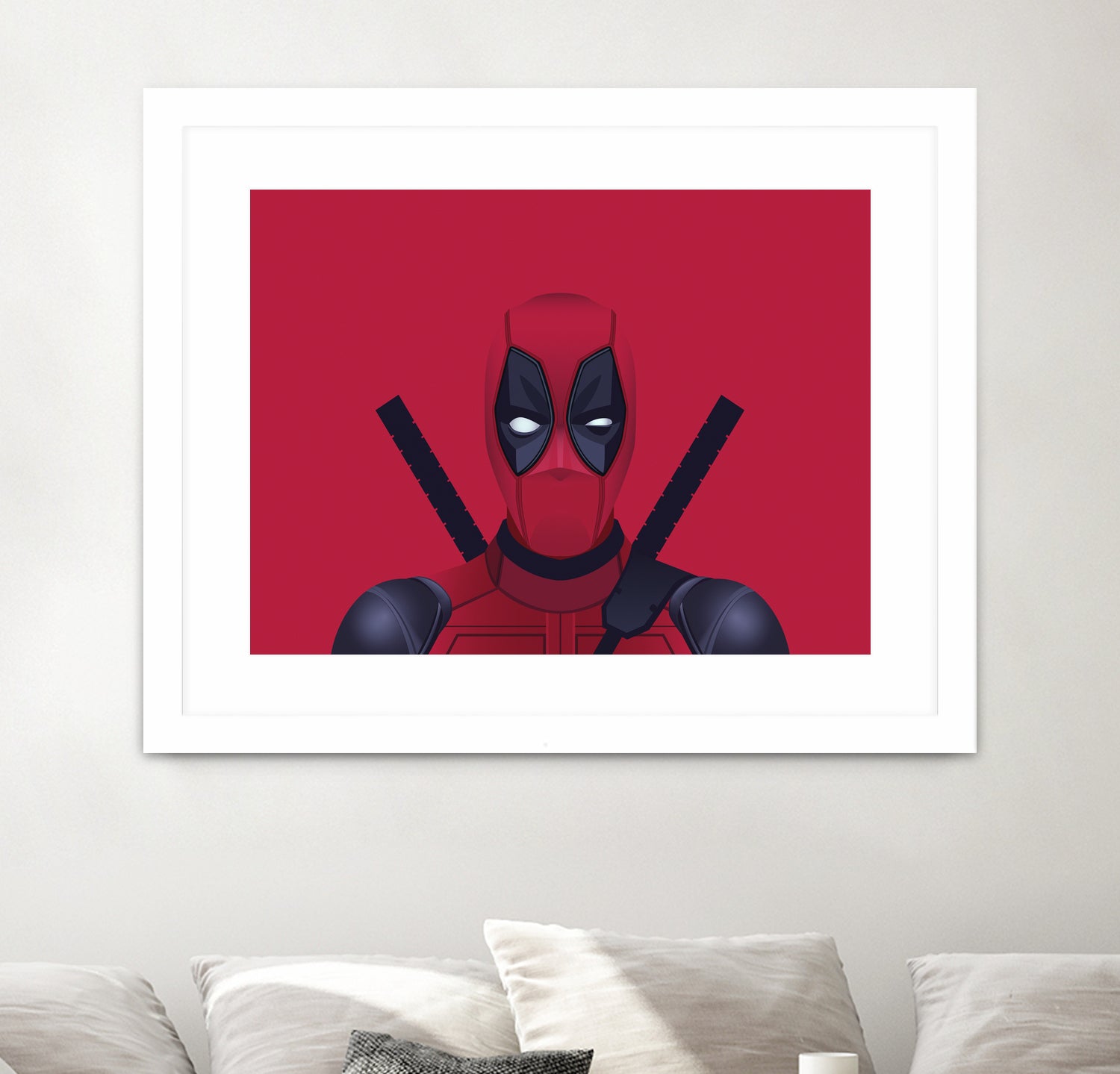 Deadpool by B.B. Wolfe on GIANT ART - red digital drawing