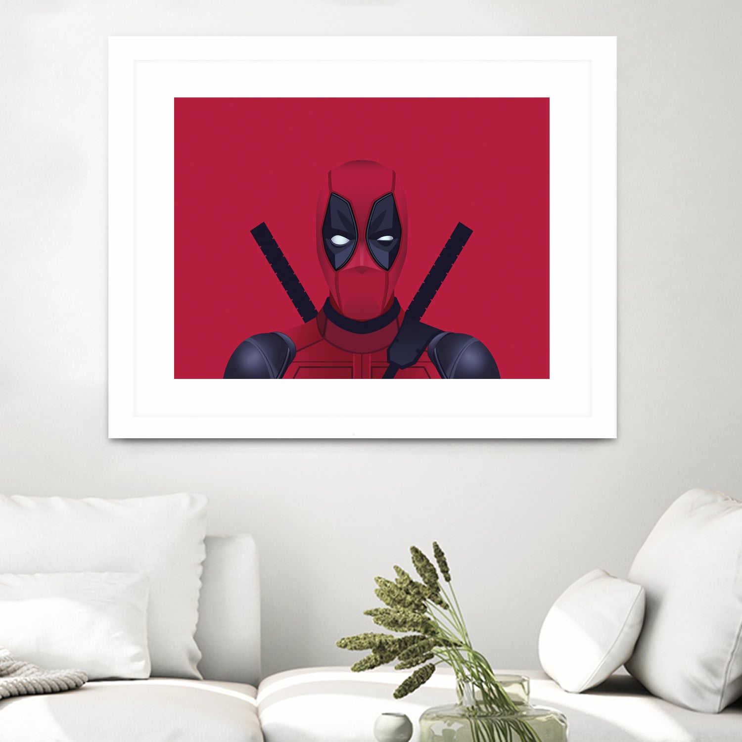 Deadpool by B.B. Wolfe on GIANT ART - red digital drawing