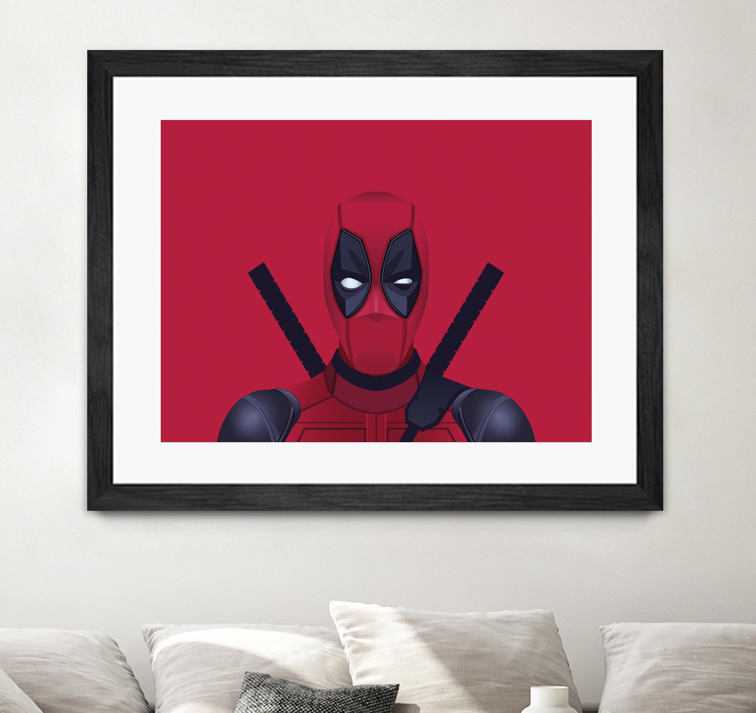 Deadpool by B.B. Wolfe on GIANT ART - red digital drawing