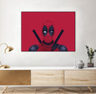 Deadpool by B.B. Wolfe on GIANT ART - red digital drawing