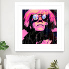 Inspired by Warhol Portrait by Stephen Chambers on GIANT ART - pink digital painting