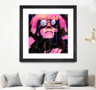 Inspired by Warhol Portrait by Stephen Chambers on GIANT ART - pink digital painting