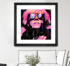 Inspired by Warhol Portrait by Stephen Chambers on GIANT ART - pink digital painting