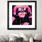 Inspired by Warhol Portrait by Stephen Chambers on GIANT ART - pink digital painting