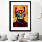 Frankenstein by Stephen Chambers on GIANT ART - yellow digital painting