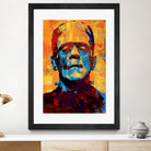 Frankenstein by Stephen Chambers on GIANT ART - yellow digital painting