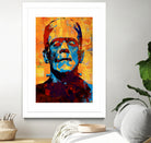 Frankenstein by Stephen Chambers on GIANT ART - yellow digital painting