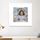 Anne Frank by Asya Mitskevich on GIANT ART - pink digital painting