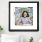 Anne Frank by Asya Mitskevich on GIANT ART - pink digital painting