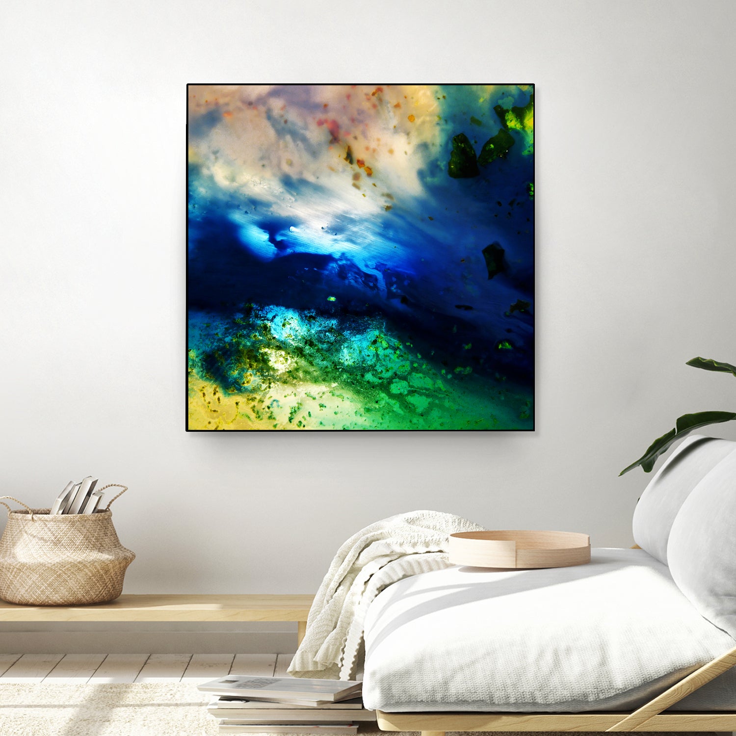 Under the sea by Pierre Mahieu on GIANT ART - blue digital painting