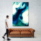 Ice Melt by Pierre Mahieu on GIANT ART - blue digital painting