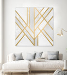 Art Deco Geometry by Elisabeth Fredriksson on GIANT ART - white digital painting