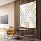 Art Deco Geometry by Elisabeth Fredriksson on GIANT ART - white digital painting