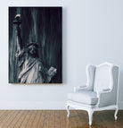 Statue of Misery by Totis Raphael on GIANT ART - green processing/programming