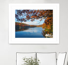 Lake Killarney in Autumn Beauty by Susan Kline on GIANT ART - blue photo illustration