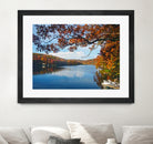 Lake Killarney in Autumn Beauty by Susan Kline on GIANT ART - blue photo illustration