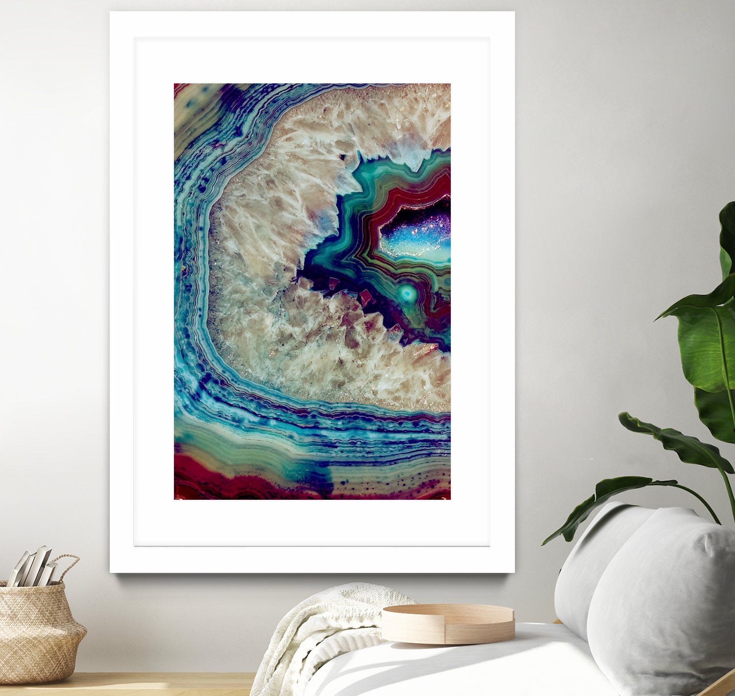 Agate by SANDRINE BAHURLET on GIANT ART - blue photo manipulation