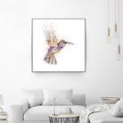 hummingbird by mohammad isman on GIANT ART - white digital painting