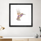 hummingbird by mohammad isman on GIANT ART - white digital painting