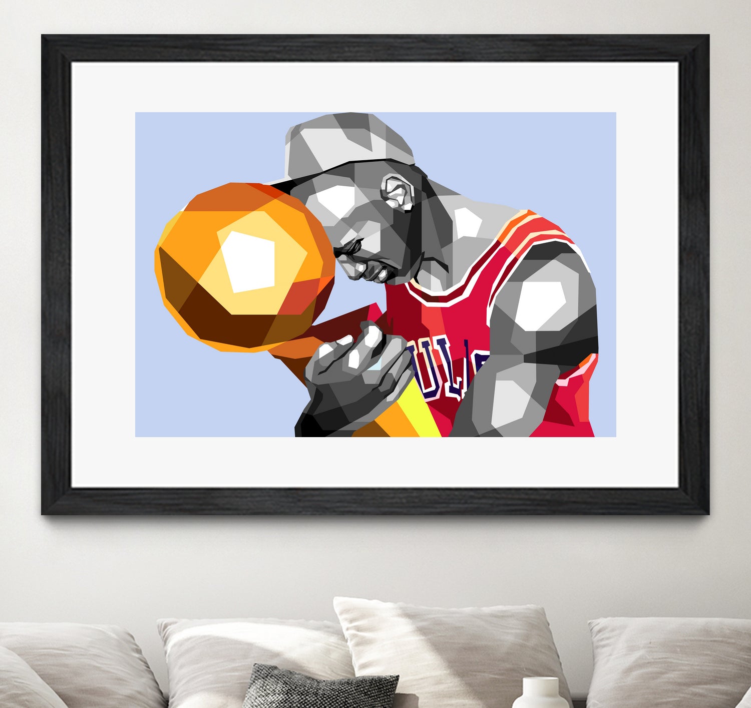 Legends Basketball Pop Art by Shichiro Ken on GIANT ART - gray character design