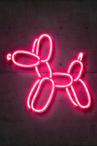 Balloon dog by Octavian Mihai Mielu on GIANT ART - pink 3d art