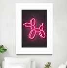 Balloon dog by Octavian Mihai Mielu on GIANT ART - pink 3d art