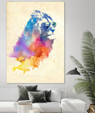 Sunny Leo by Robert Farkas on GIANT ART - red digital painting