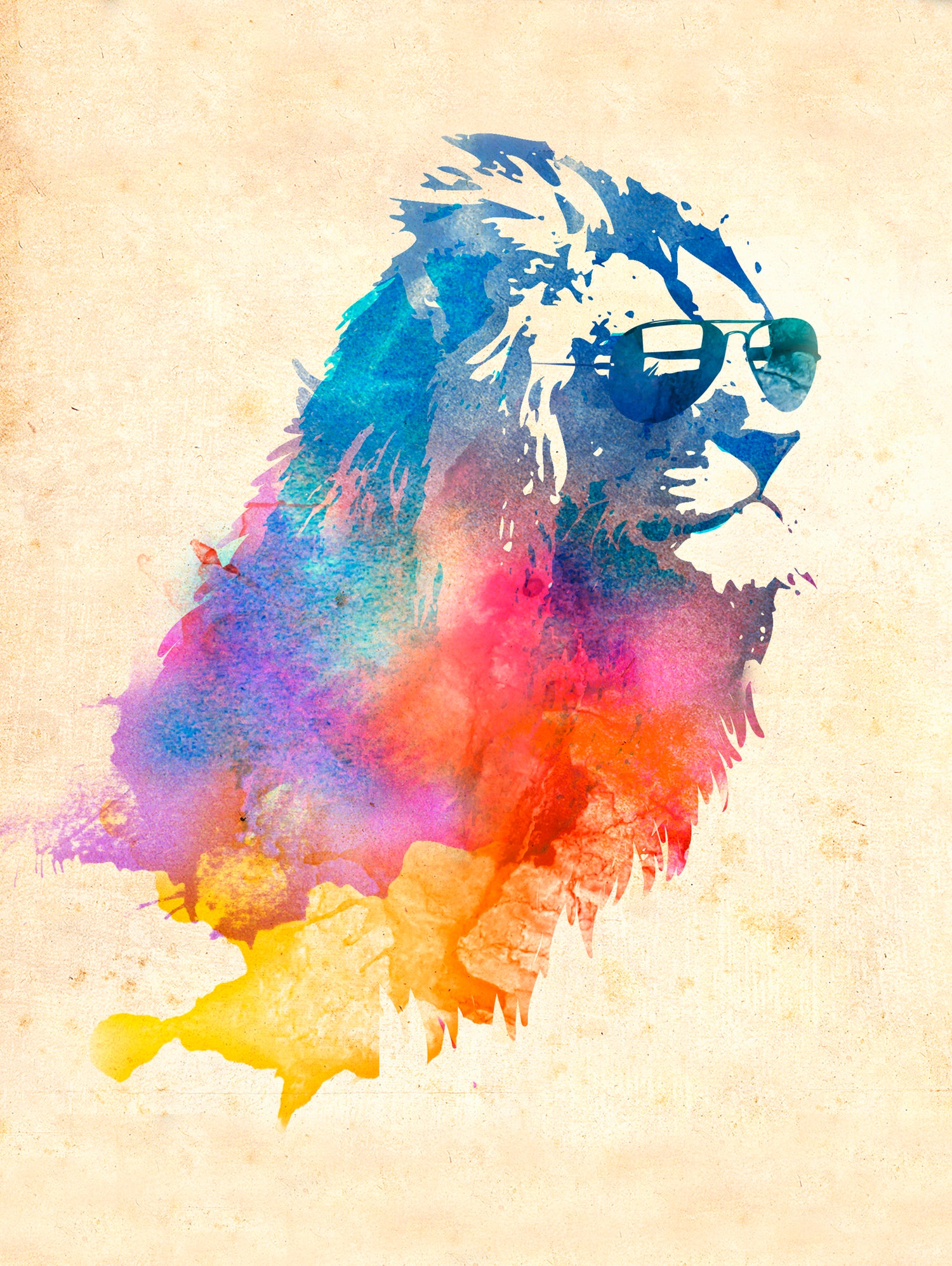 Sunny Leo by Robert Farkas on GIANT ART - red digital painting