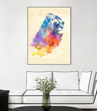 Sunny Leo by Robert Farkas on GIANT ART - red digital painting