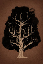 Let the tree grow by Robert Farkas on GIANT ART - black digital painting