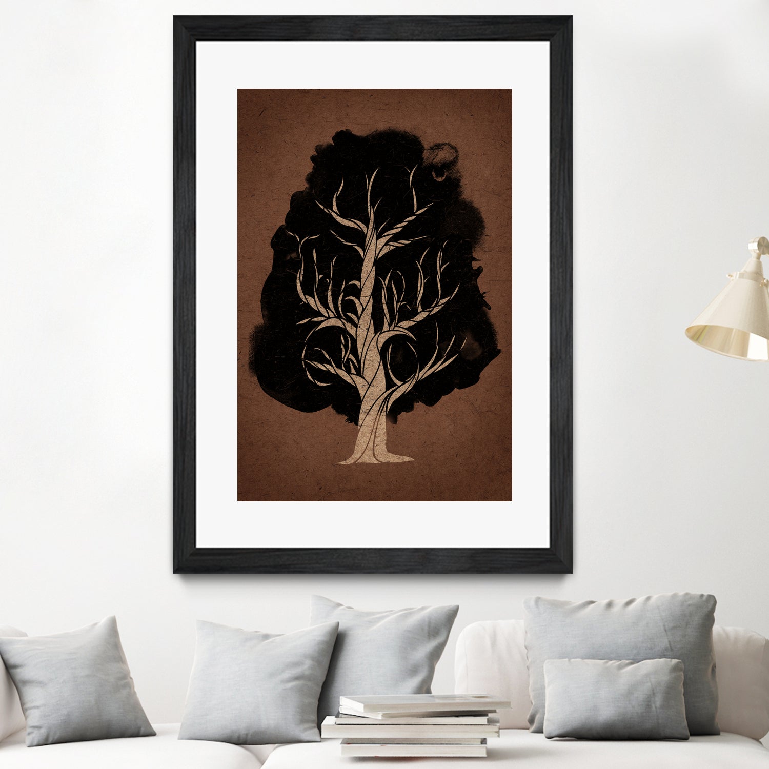 Let the tree grow by Robert Farkas on GIANT ART - black digital painting