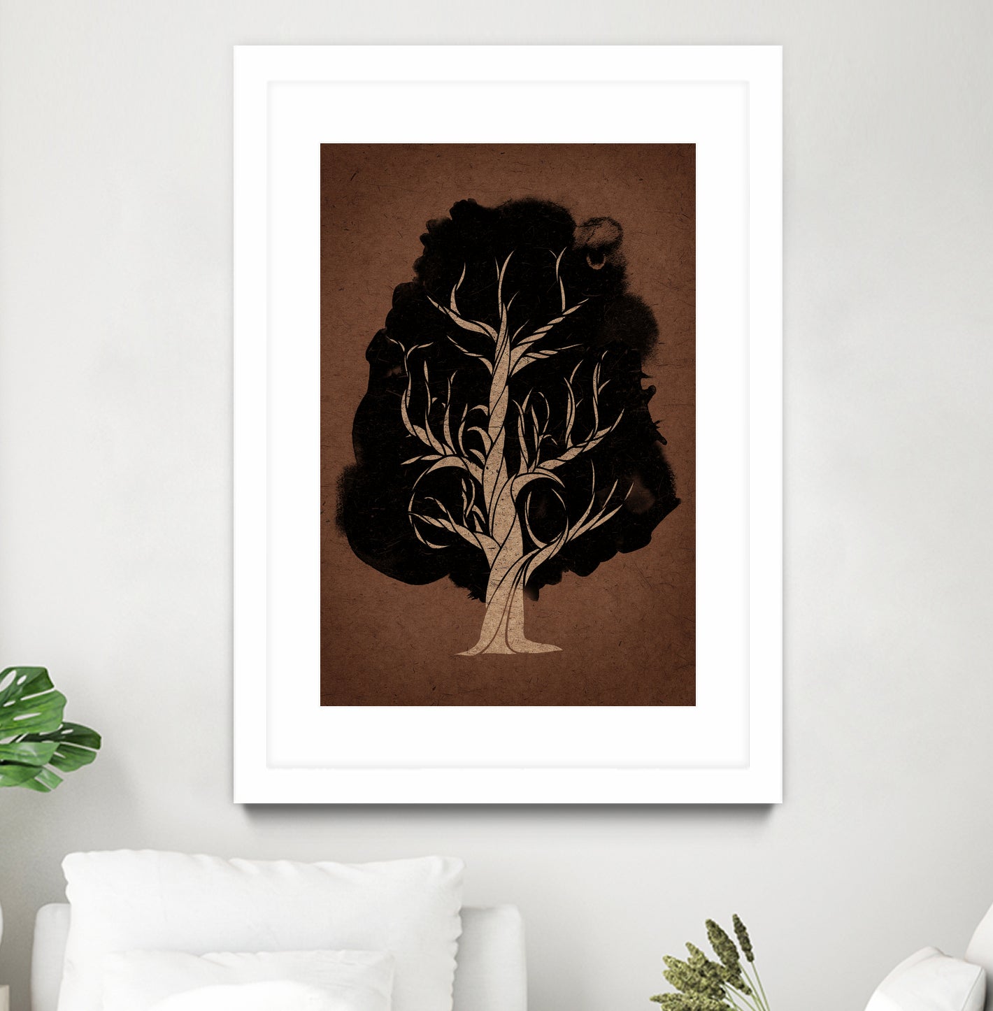 Let the tree grow by Robert Farkas on GIANT ART - black digital painting