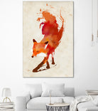 Vulpes Vulpes by Robert Farkas on GIANT ART - red digital painting