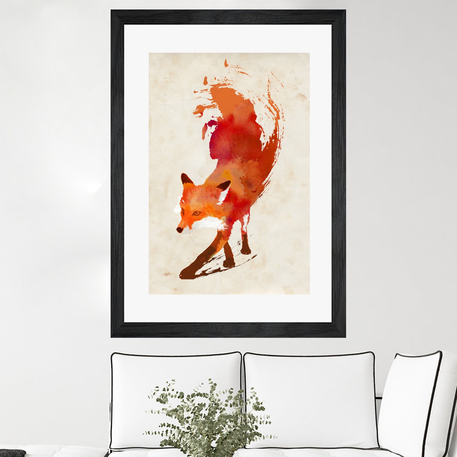 Vulpes Vulpes by Robert Farkas on GIANT ART - red digital painting