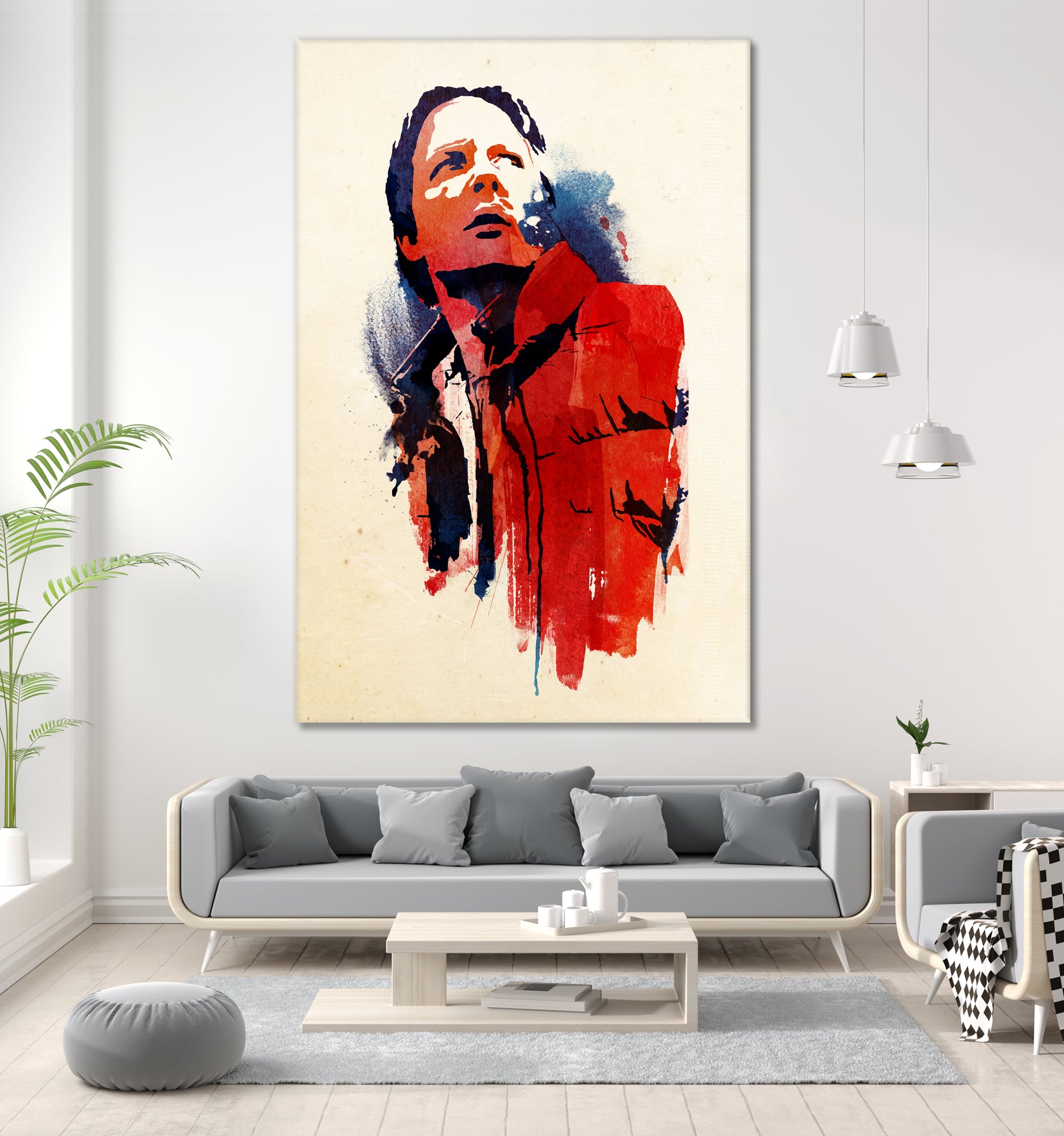 Marty McFly by Robert Farkas on GIANT ART - red digital drawing